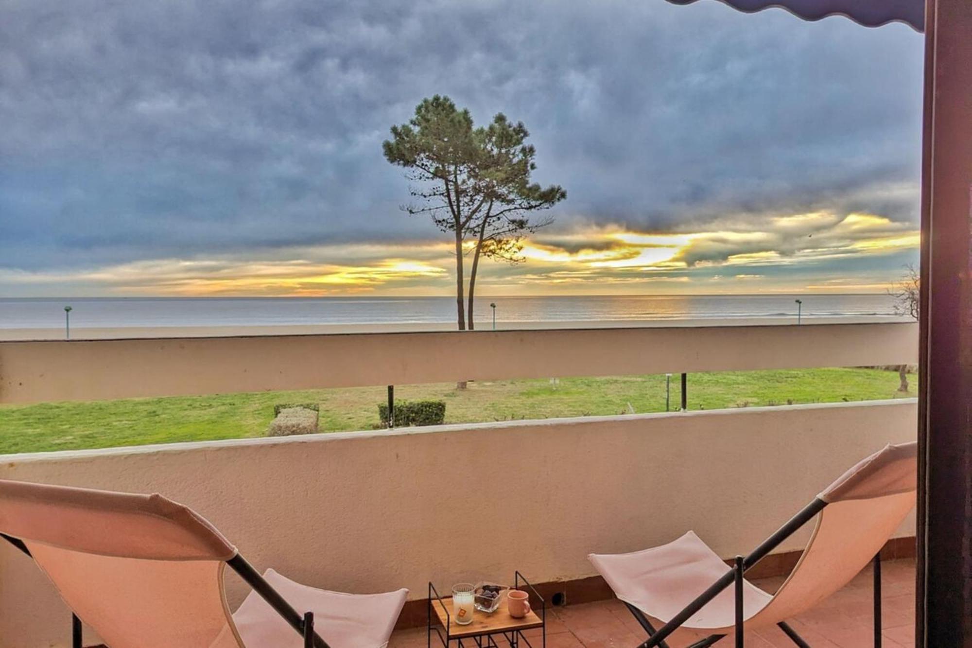 Les Pieds Dans L'Eau Appartement Vue Mer Saint-Cyprien  Luaran gambar